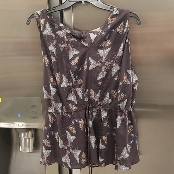 💕ALLSAINTS💕 Celeste Sleeveless Peplum Top M NWT - Picture 4 of 10